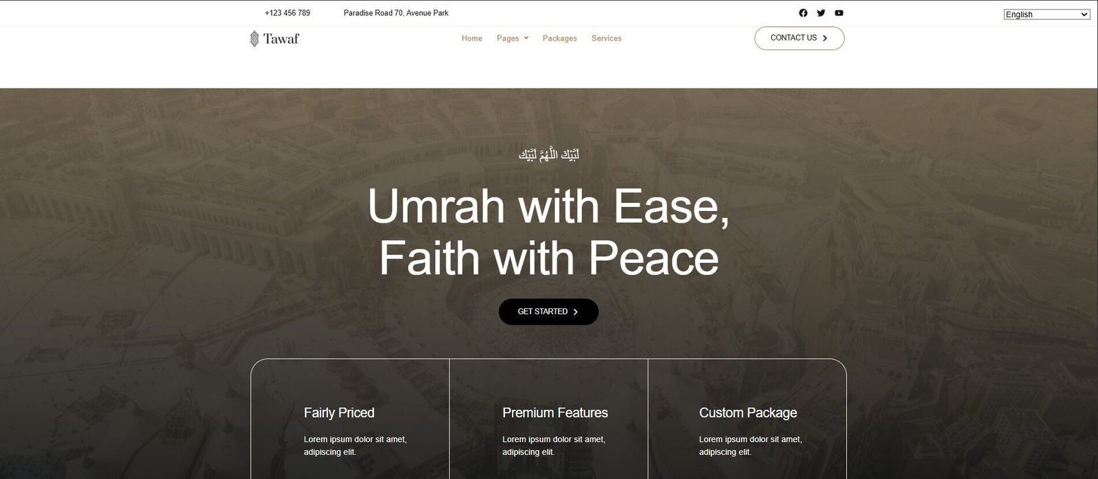 tawafcovercover tawaf - WooCommerce Theme - الصورة 1